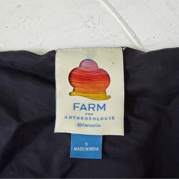 Farm Rio for Anthropologie Side Slit Maxi Dress Size S - Picture 8 of 13